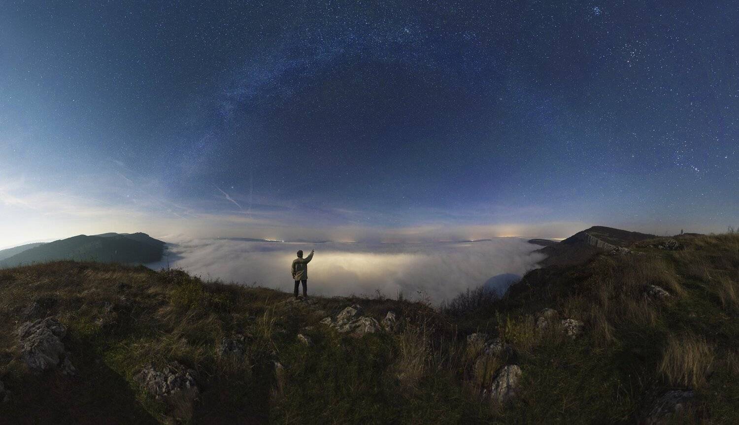 #night #skalsko #nightscapes #milkyway #fog #stars , Даниел Балъков