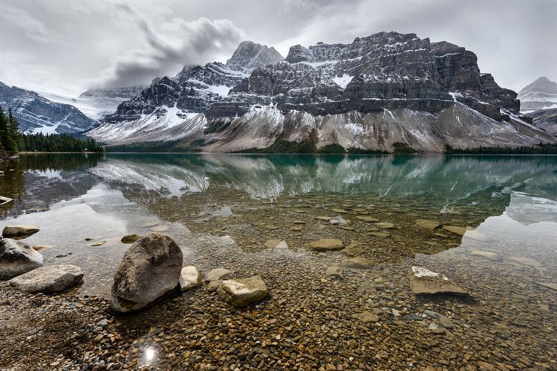Канада, Скалистые горы Bow lake фото превью