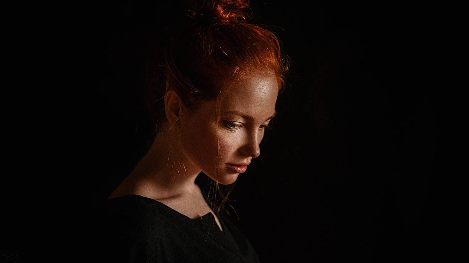 портрет, модель, portrait, model, Георгий Чернядьев