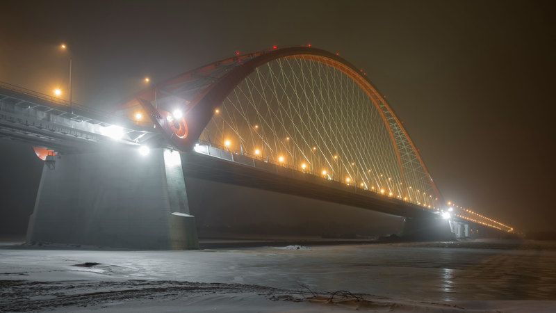 Новосибирск Бугринский мост фото превью