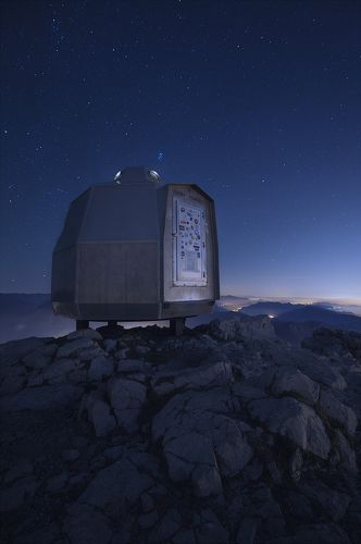 Italy. Bivacco in the mountains