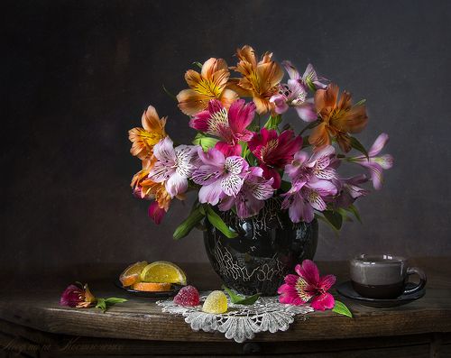 Альстромерия с мармеладом.