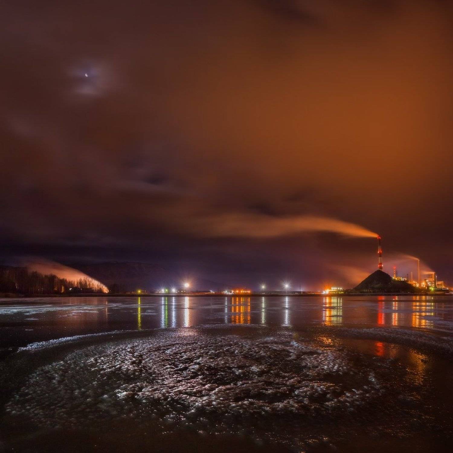 карабаш, луна, лед, медь, Михаил Трахтенберг