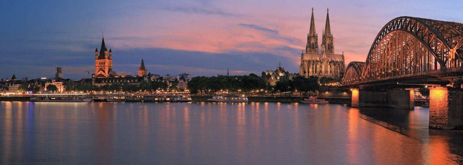 k&ouml;ln, rein, кёльн, рейн, германия, Виктор Климкин