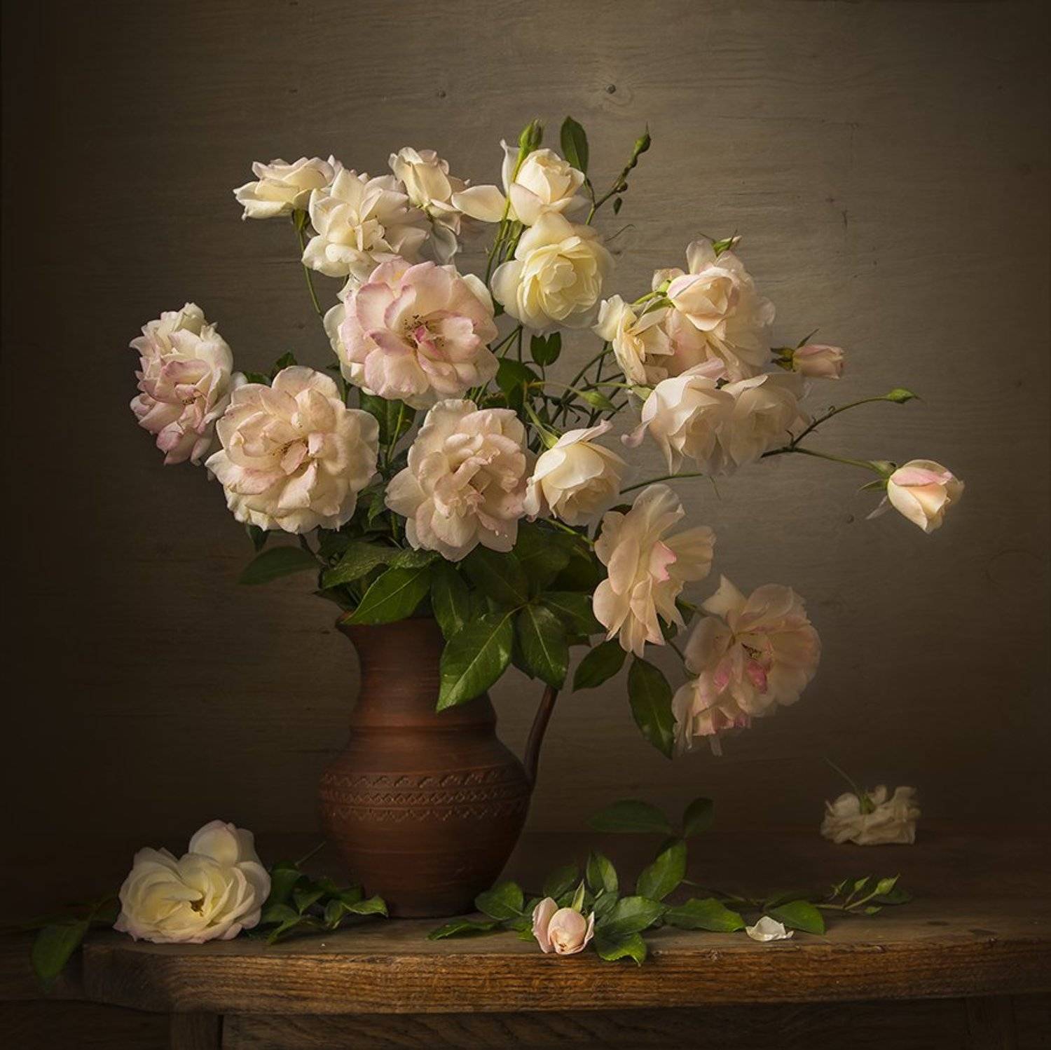 красивый натюрморт с розами,цветы,художественное фото,искусство,творчество., Людмила Костюченко