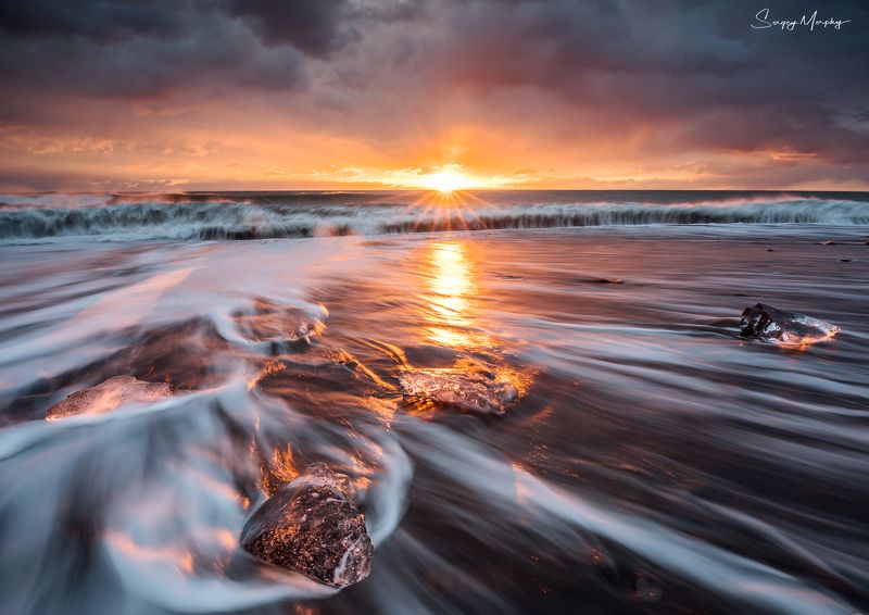 Diamond beach. Iceland.