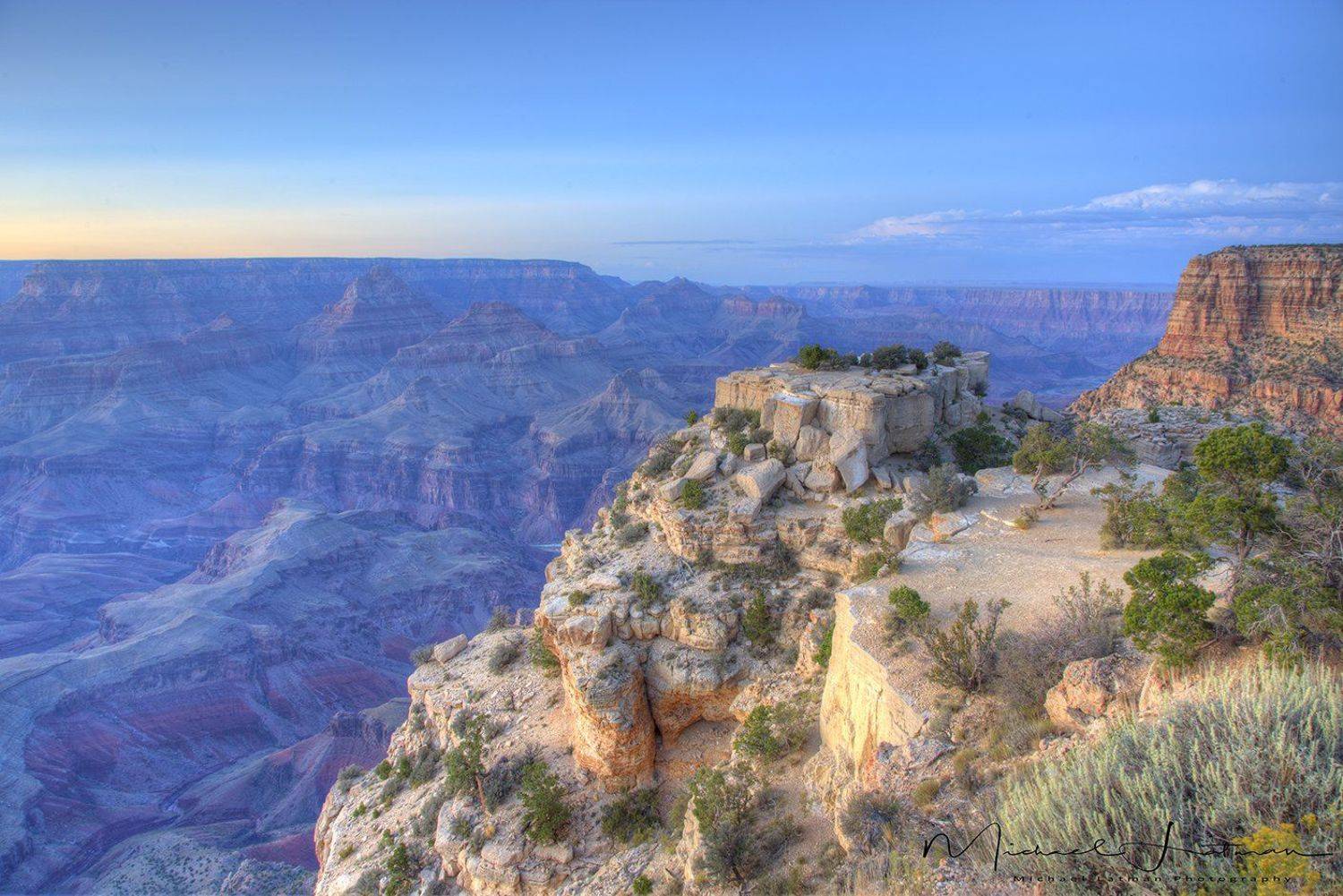 sunset,grand canyon,arizona, september, evening,tranquility,silence,serenity, Michael Latman