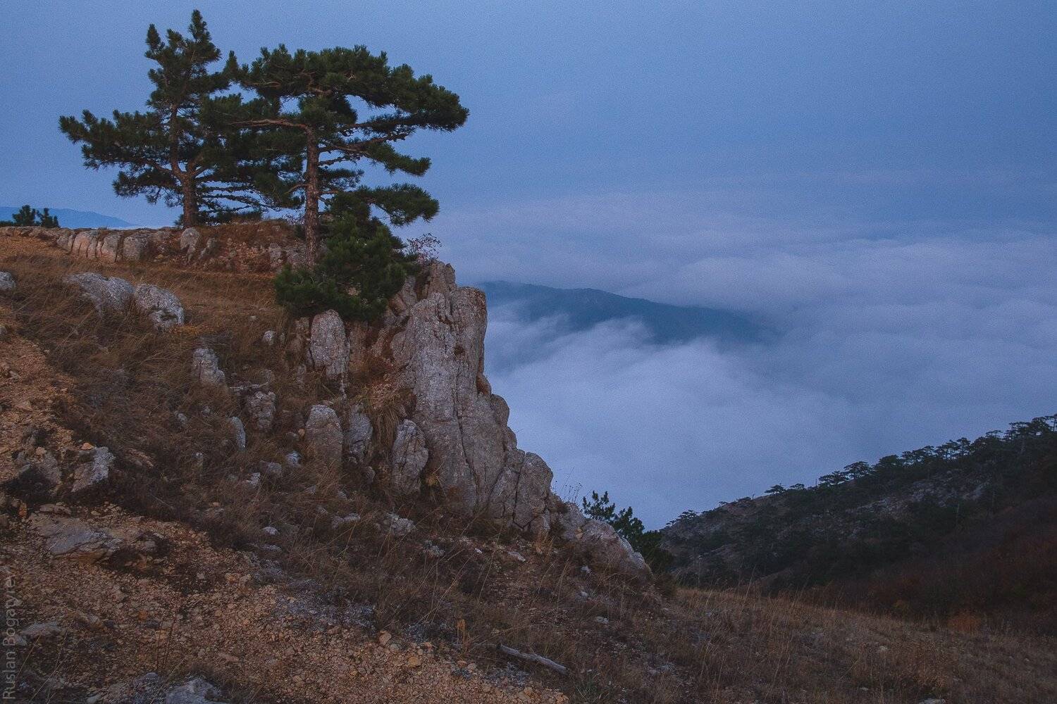 autumn, russia, sea, sunset, mountains, color, nature, sky, море, осень, горы, crimea, россия, крым, Ruslan Bogatyrev