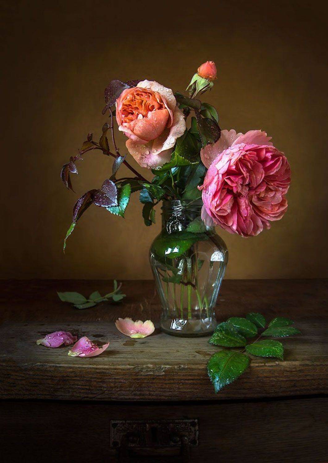 красивый натюрморт с розами,цветы,букет,художественное фото,искусство,творчество., Людмила Костюченко