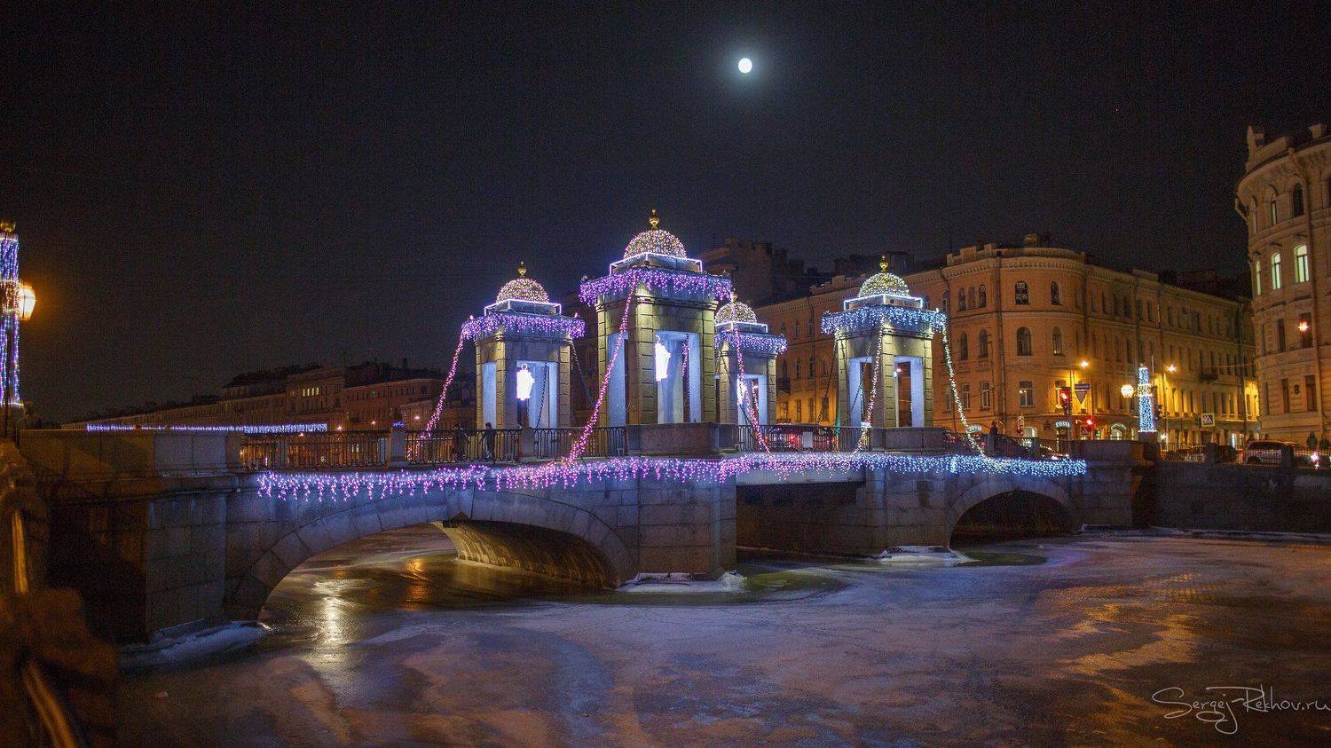 питер, санкт-петербург, ночь, зима, мороз, рехов, сергейрехов, Сергей Рехов