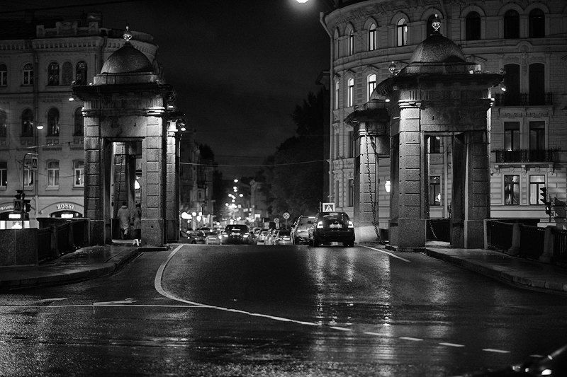 городской пейзаж, санкт-петербург, стрит фото Ночь и день фото превью