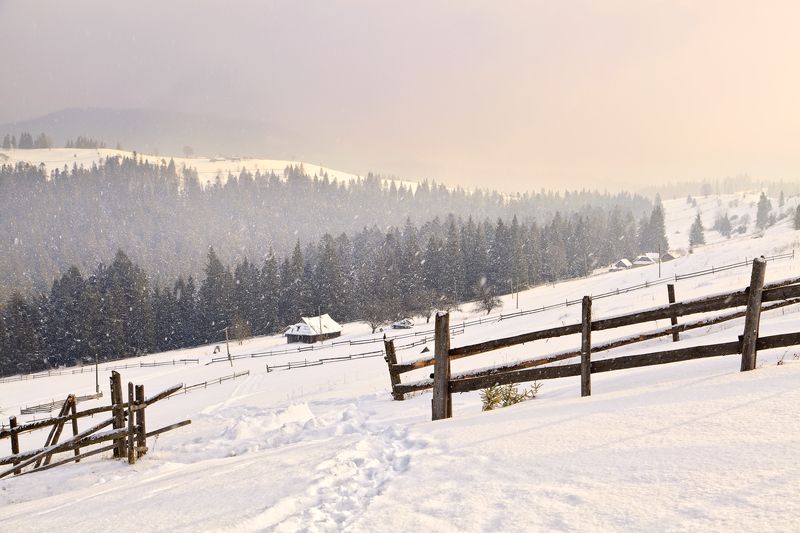 А снег идет, а снег идет... фото превью