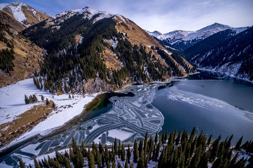 Кольсайские озера в ноябре