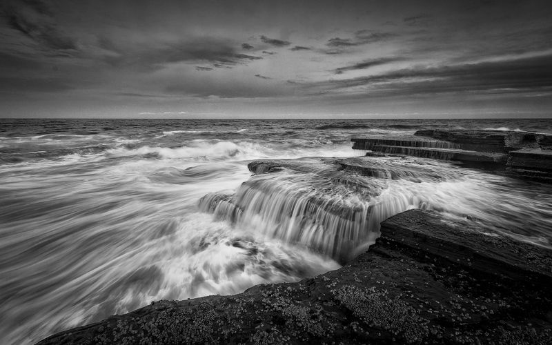 seascape, B&W Flow фото превью