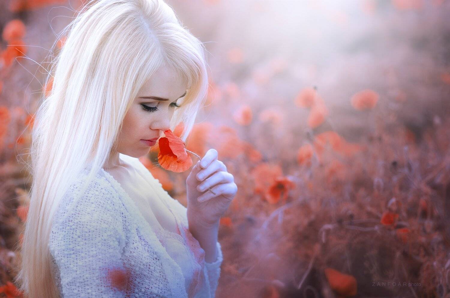 мечтательная, девушка,блондинка, мечтательная девушка, мак, кукла, маковое поле, природа, портрет, молодая девушка, zanfoar, чешская республика, nikon d7000,портрет,чехия, Zanfoar