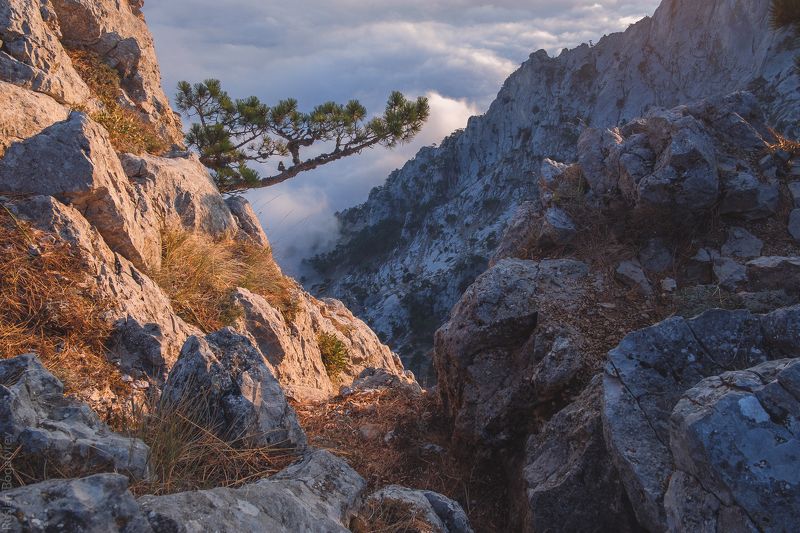 autumn, russia, sea, sunset, mountains, color, nature, sky, море, осень, горы, crimea, россия, крым *** фото превью