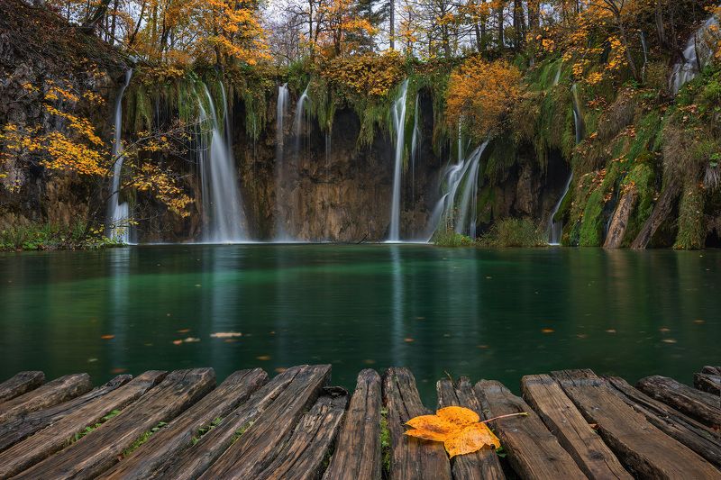 хорватия, плитвицкие озера, сroatia, plitvice lakes Осень на Плитвицких. фото превью