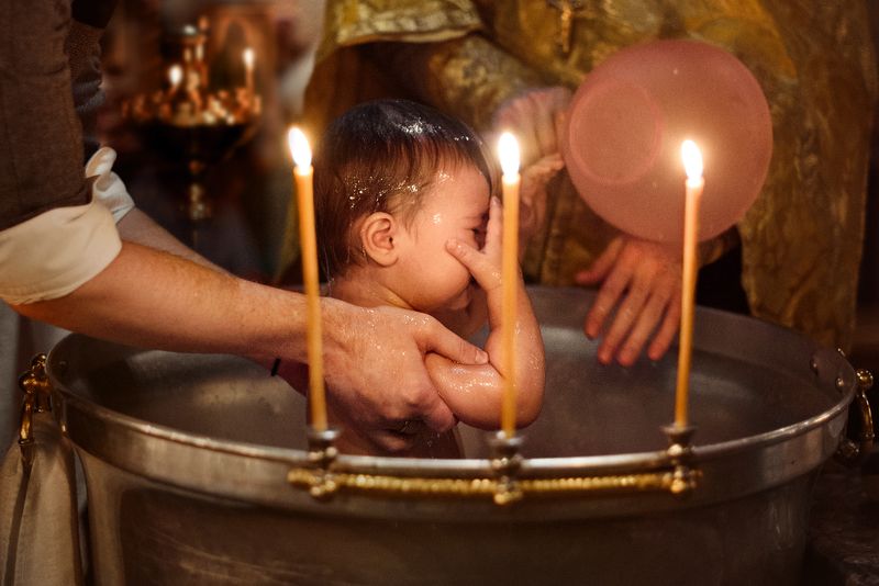 Крещение фото превью