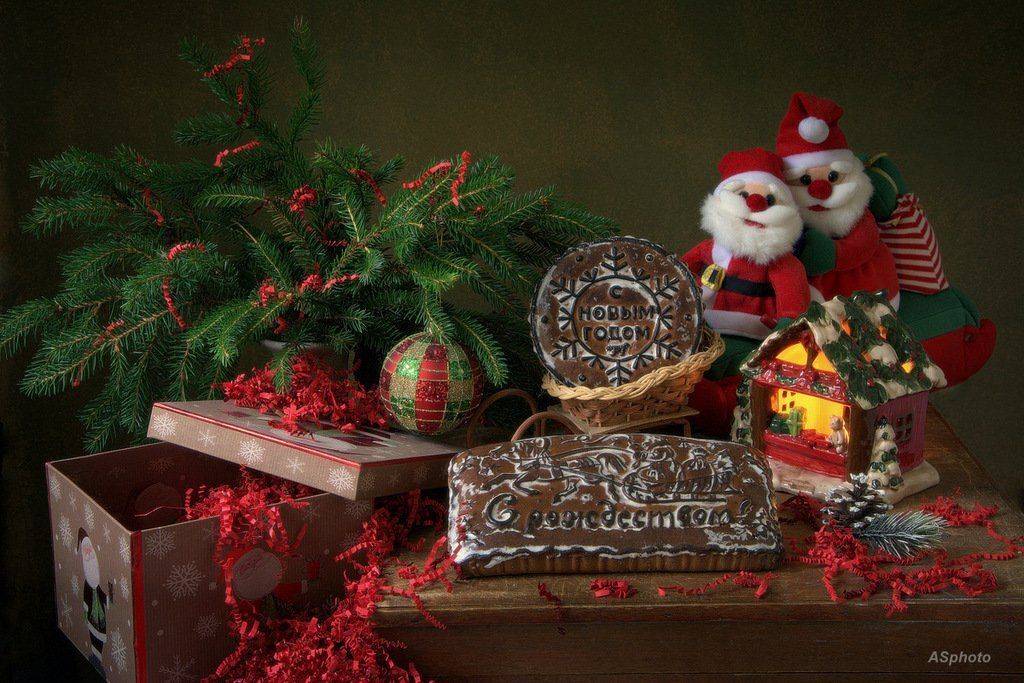 сергей алексеев, натюрморт, пряники, старая тула, новый год, рождество, Сергей Алексеев