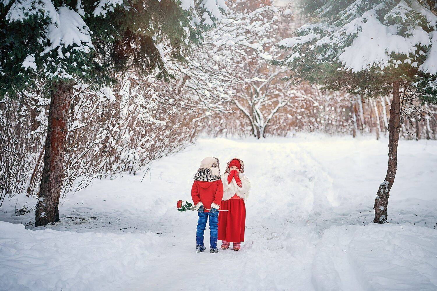 дети любовь мальчик и девочка, Денис Черепко