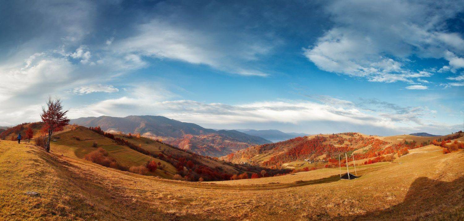 горы, карпаты, ноябрь, осень, украина, Вейзе Максим