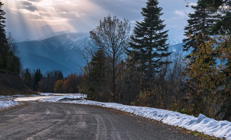 Про косые лучи и позднюю осень фото превью