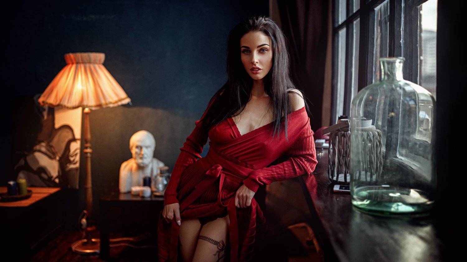 портрет, модель, portrait, model, гламур, Георгий Чернядьев