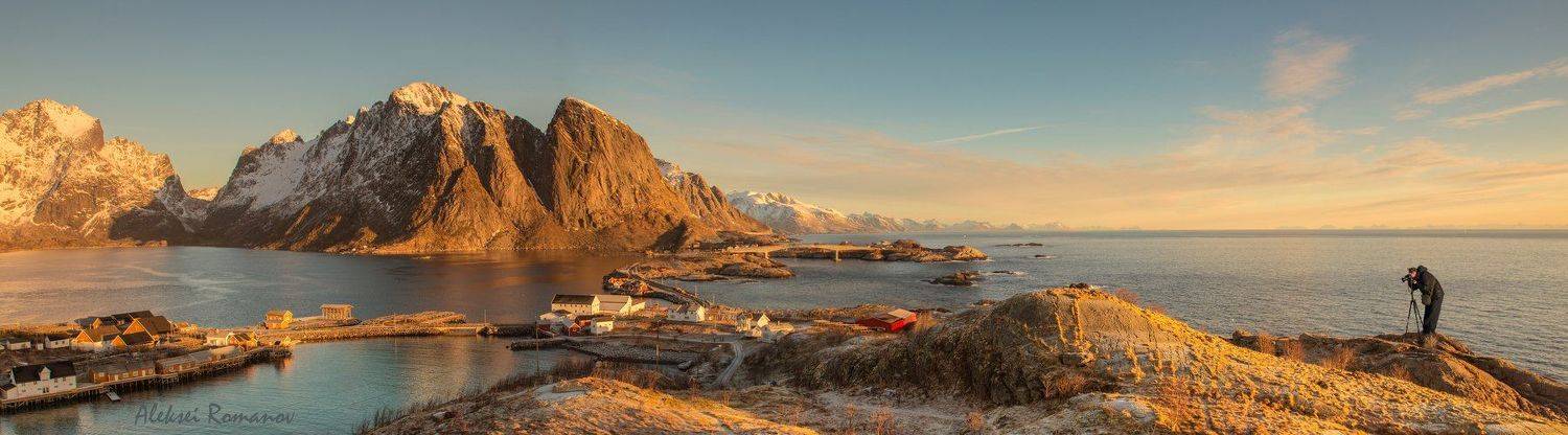путешествия, природа, горы, лофотенские острова, lofoten islandsб hamn&oslash;y, Алексей Романов