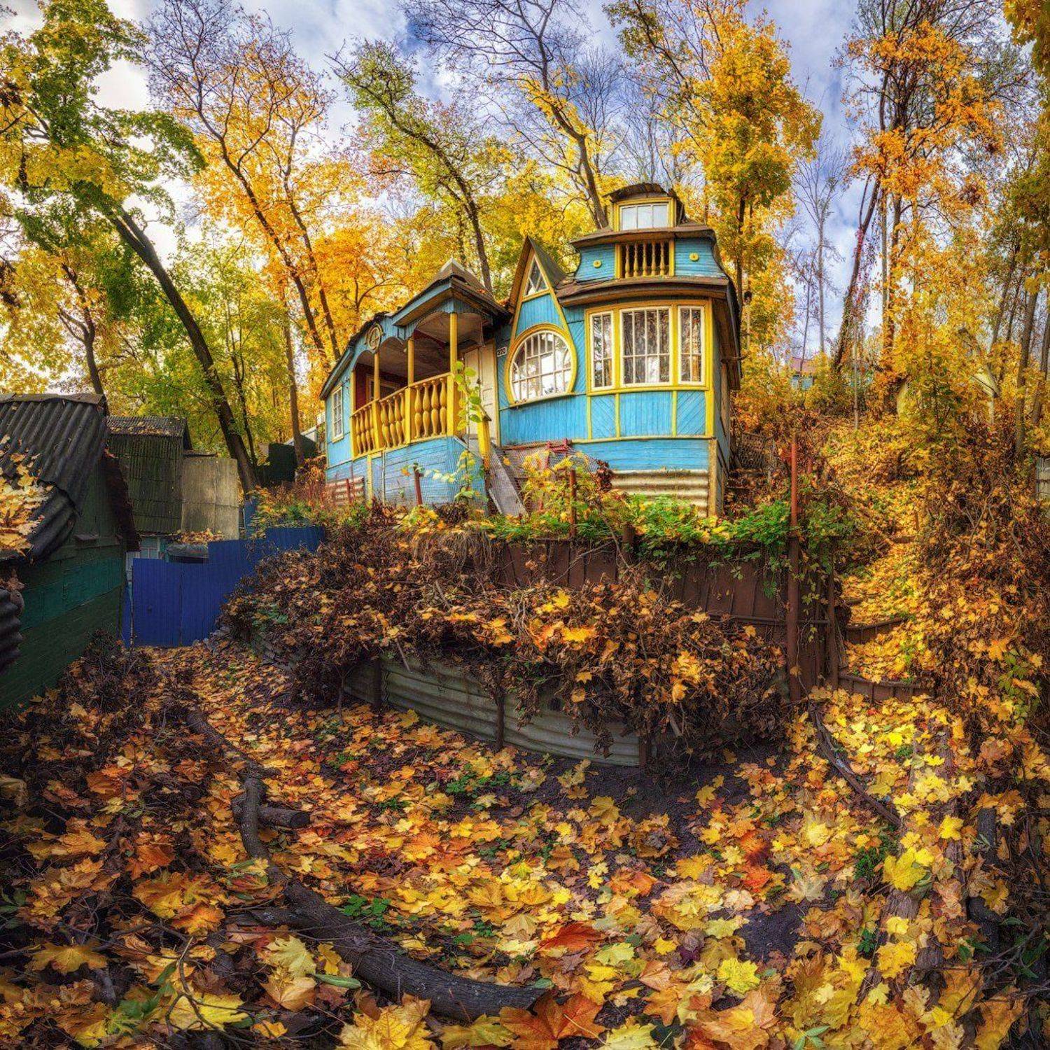 осень, воронеж, панорама, архитектура, Тимур Подколзин