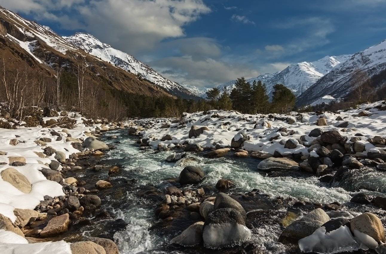 горы, река, Эстелла