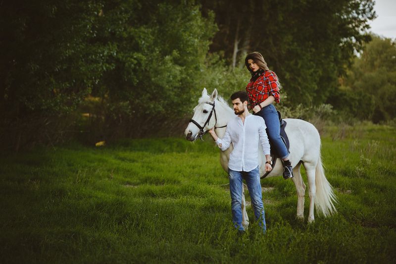 #прогулка на лошади На прогулке фото превью