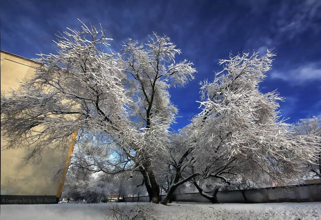 беларусь, город, минск, зима, снег, дымка, Melnik-oy Serg-N-