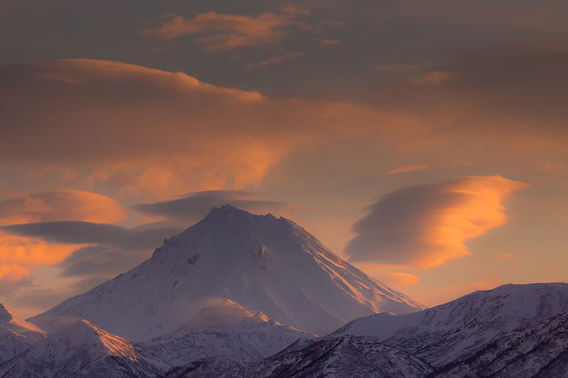 Закат над Камчаткой фото превью