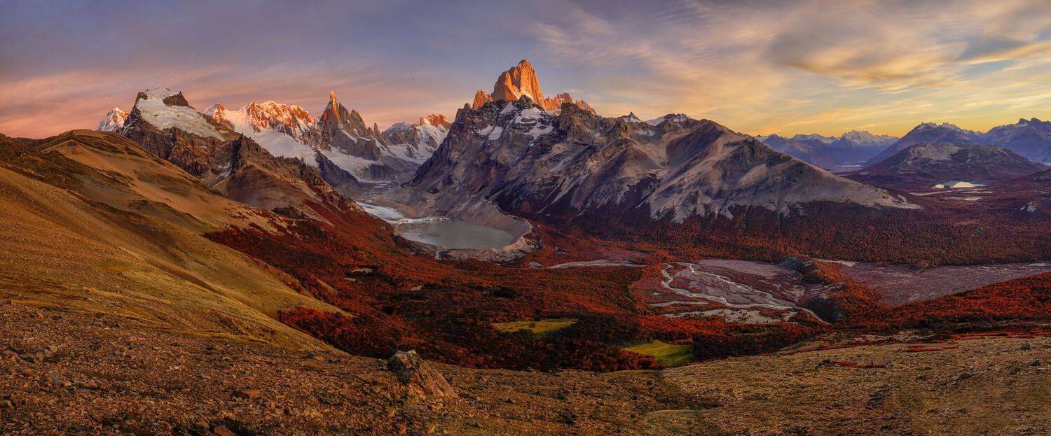 Патагония, Фиц Рой, Съерра Торре, фототуры с Владимиром Рябковым, Аргентина, осень в горах., Владимир Рябков