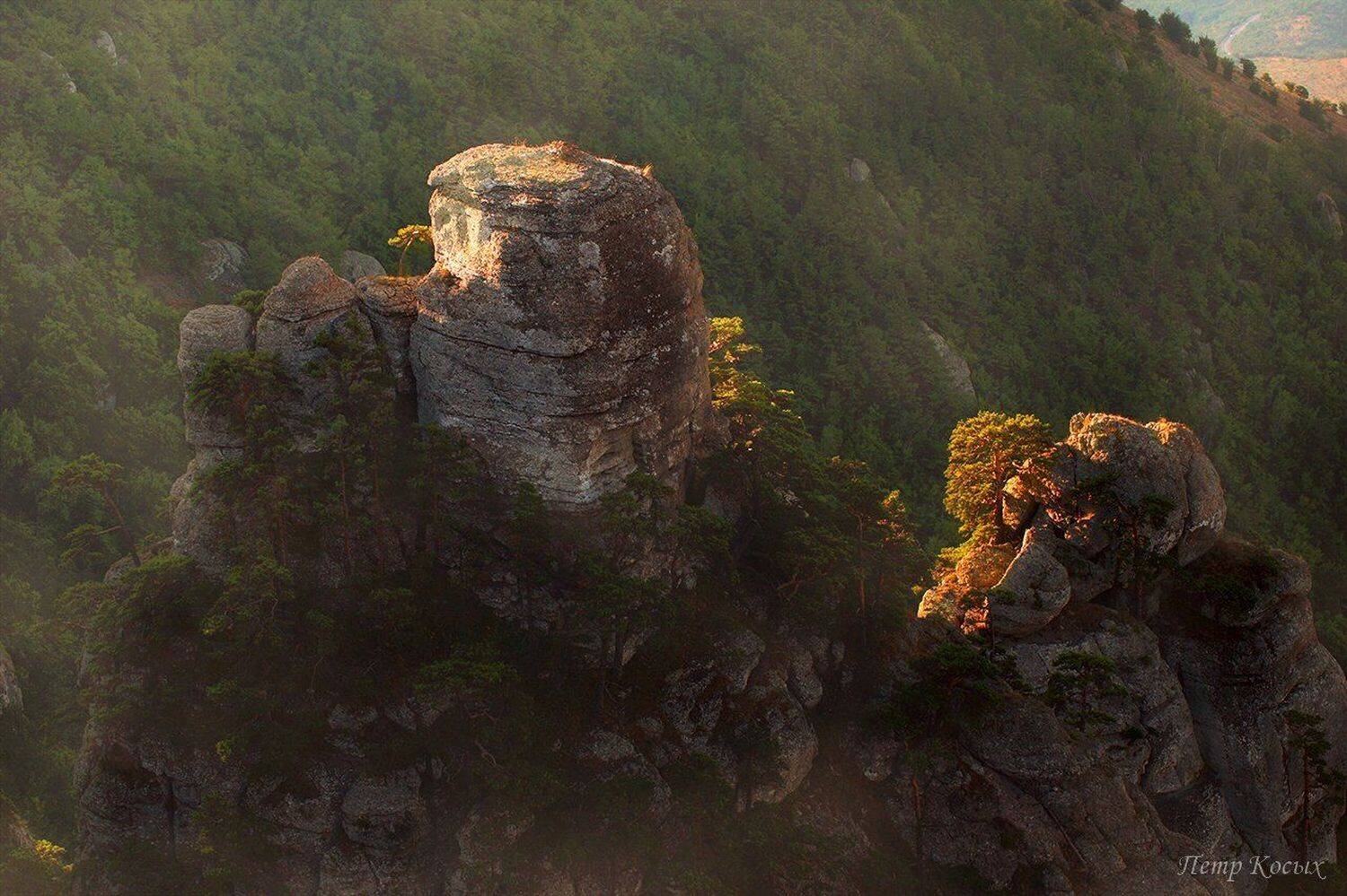 утро, демерджи, крым, Петр Косых