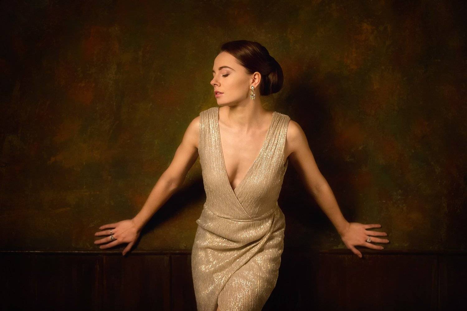 портрет, девушка, Алексей Назаров