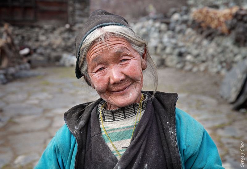 непал Старики Лантанга фото превью