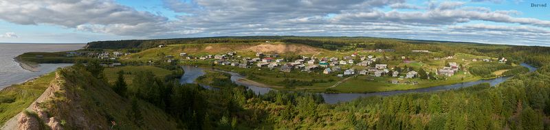 #dervod #Drevo Деревня Лямца, берег Белого моря. фото превью