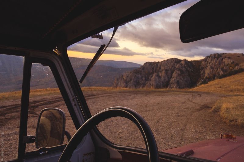 autumn, russia, sea, sunset, mountains, color, nature, sky, море, осень, горы, crimea, россия, крым *** фото превью