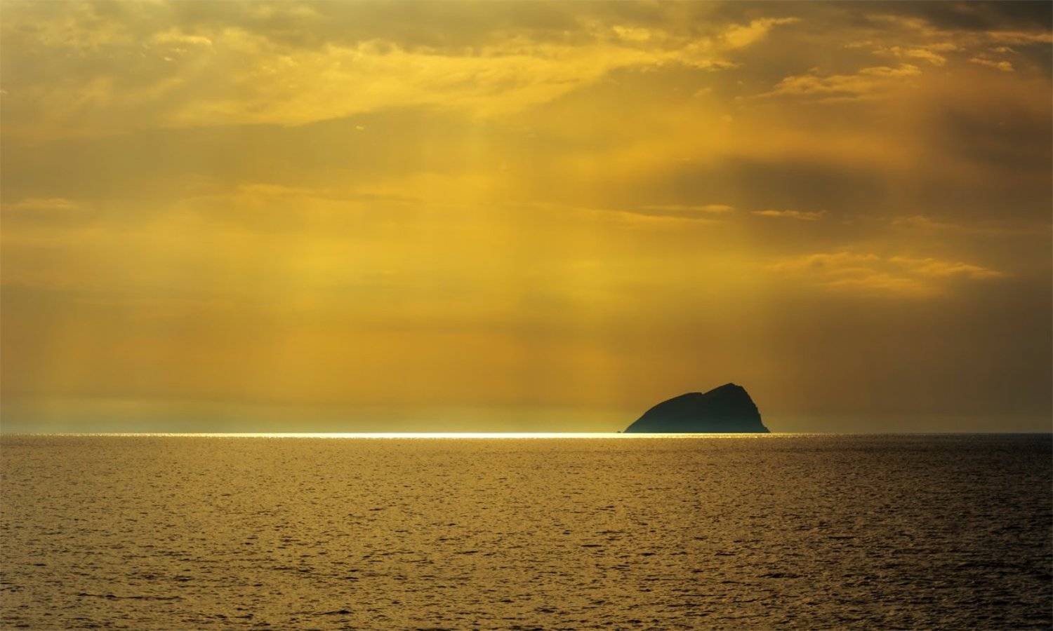 природа, остров, море, свет, закат,, Альберт Беляев