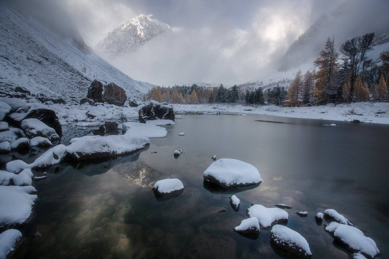 алтай, горы, осень, актру, сачки, Владимир Ляпин