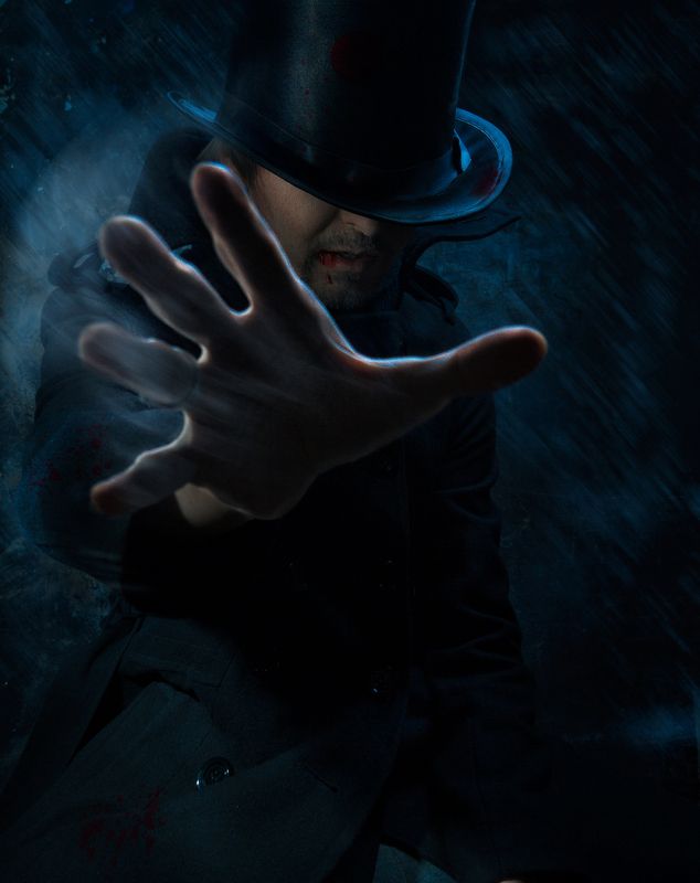 вампир, кошмары, человек, мужчина, ужасы, шляпа, цилиндр, портрет, дым, сигарета, курение, креативный, кровь the man from my nightmares фото превью