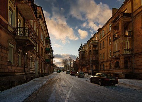 Зимним вечером