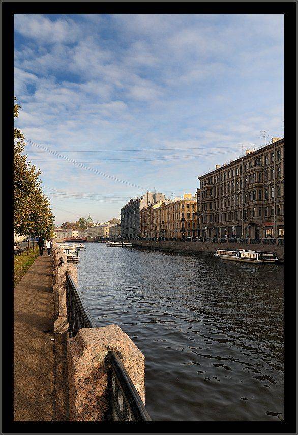 петербург, центр, мойка, октябрь, открытка, Kirill Shapovalov