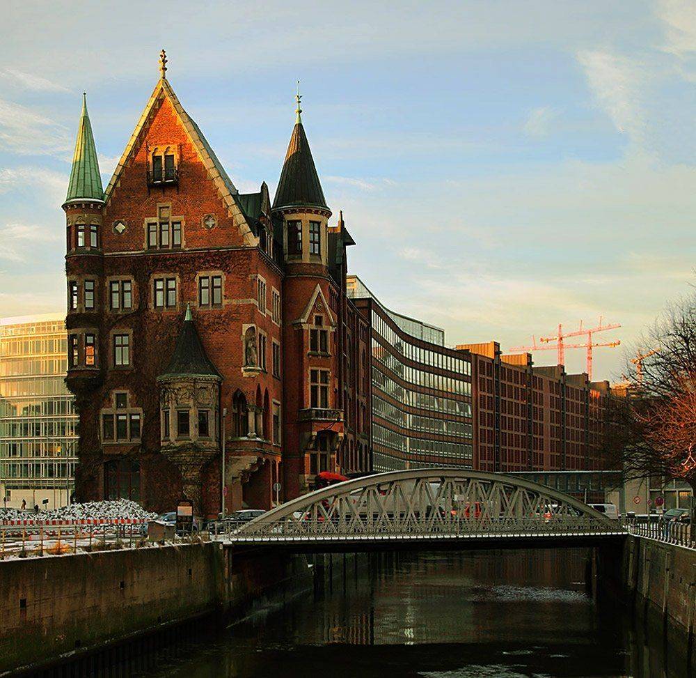 гамбург, город, speicherstadt, Игорь Дубровский