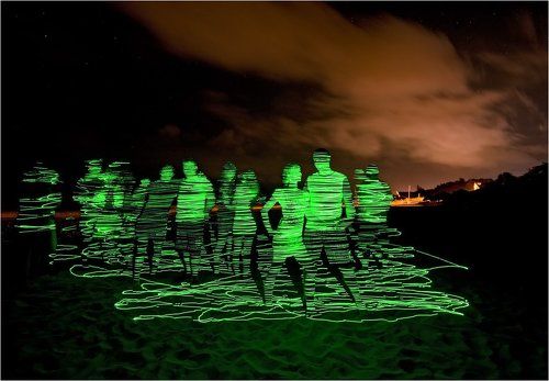 Замороженные лазером