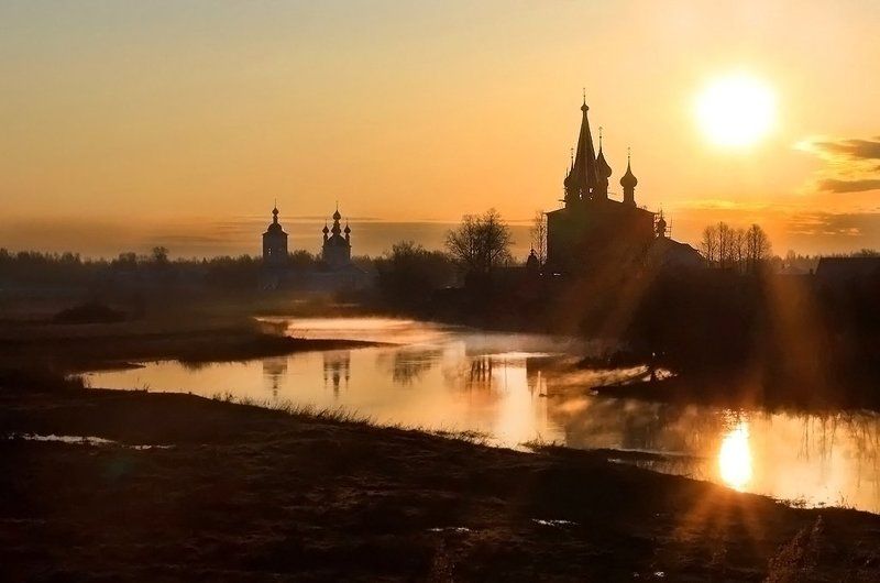 Золотое утро фото превью