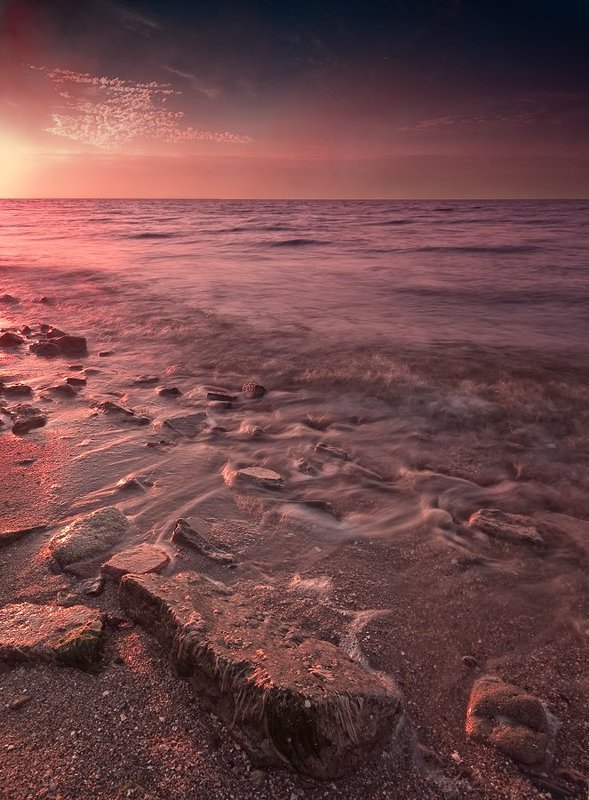 выдкржка,утро,вода Red water фото превью