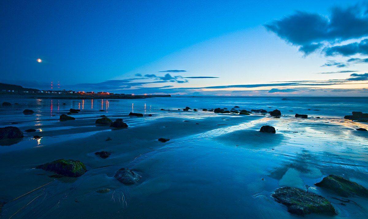 шотландия, море, вечер, Геннадий