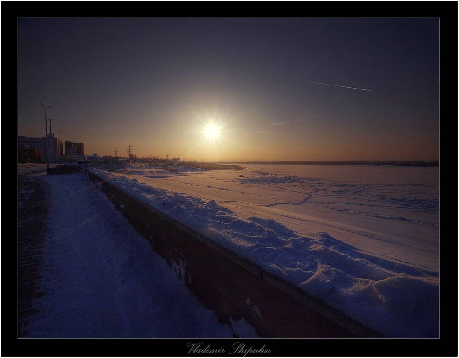 томск,набережная,владимир,шипулин,холод,города,мороз, Vladim_Shipulin